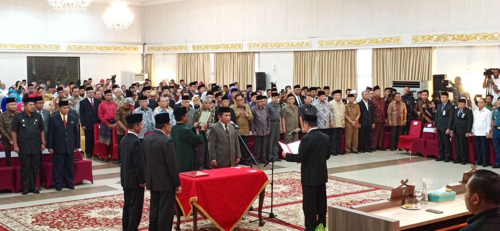 Yan Prana Jaya Resmi Jabat Sekdaprov Riau, Ini Arahan Gubri 